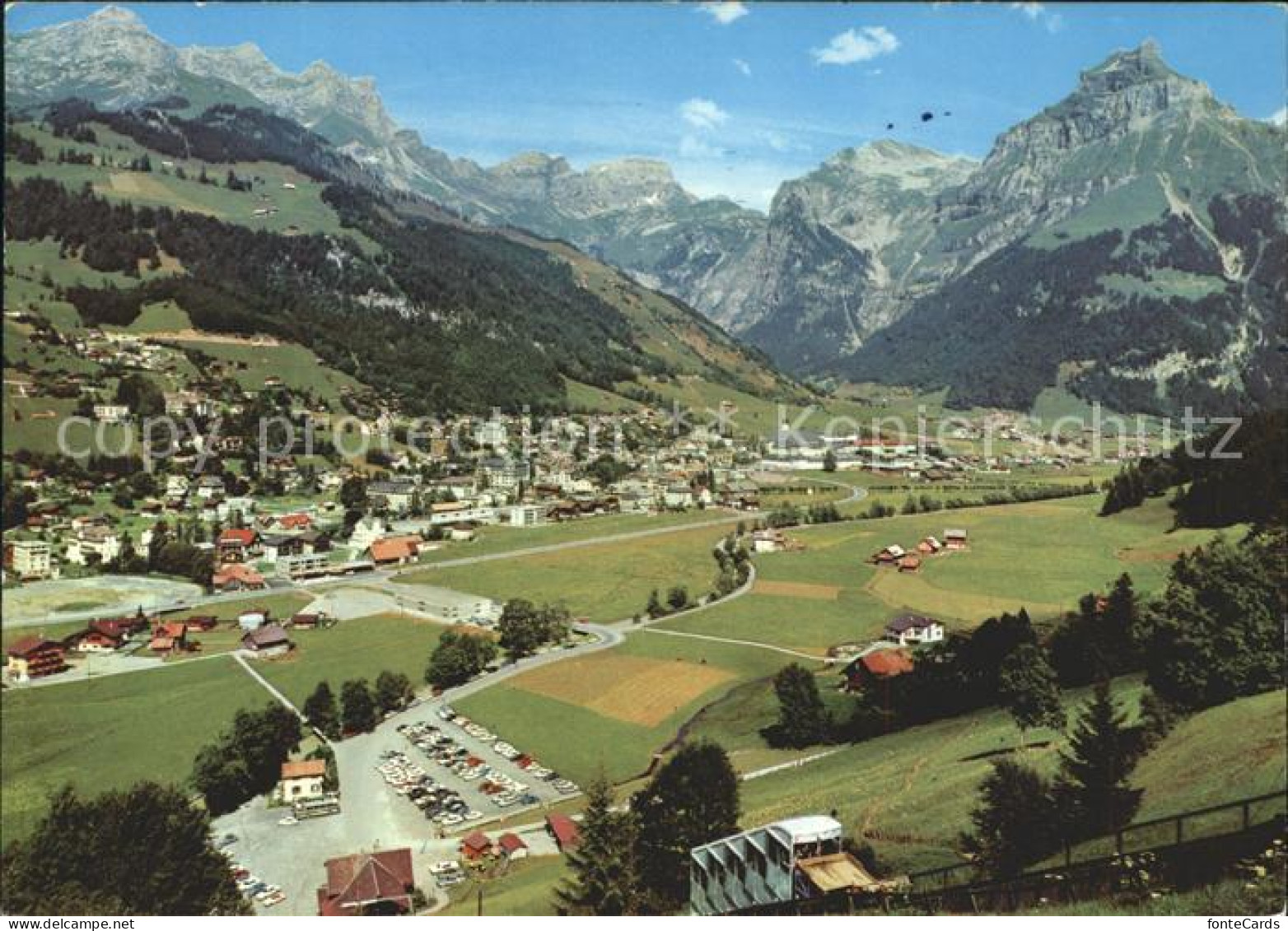 11691835 Engelberg OW Drahtseilbahn Engelberg Gerschnialp Engelberg - Autres & Non Classés