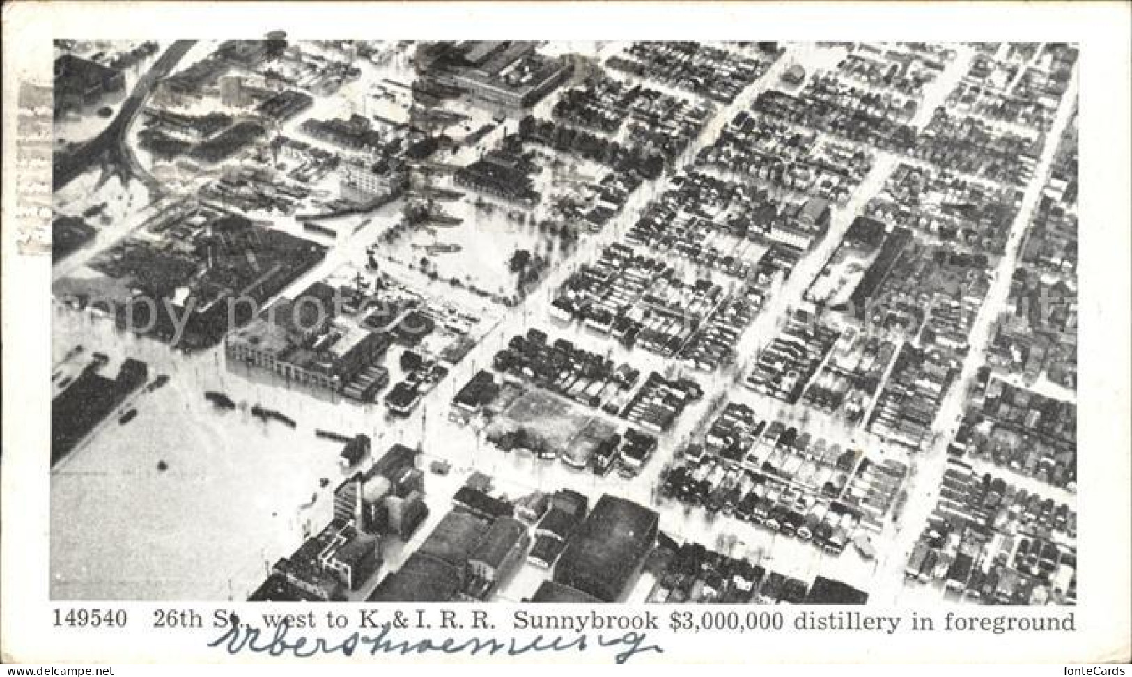 11688726 Louisville_Kentucky Ueberschwemmung Fliegeraufnahme - Andere & Zonder Classificatie