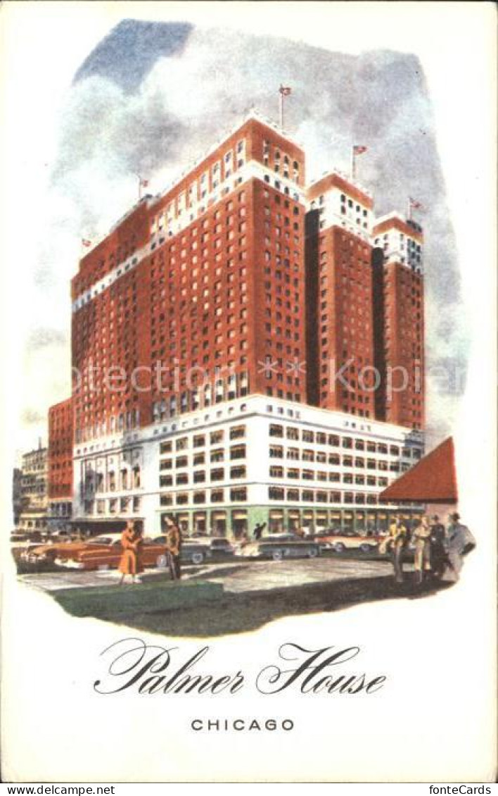 11688708 Chicago_Illinois Palmer House Hilton Hotel - Andere & Zonder Classificatie