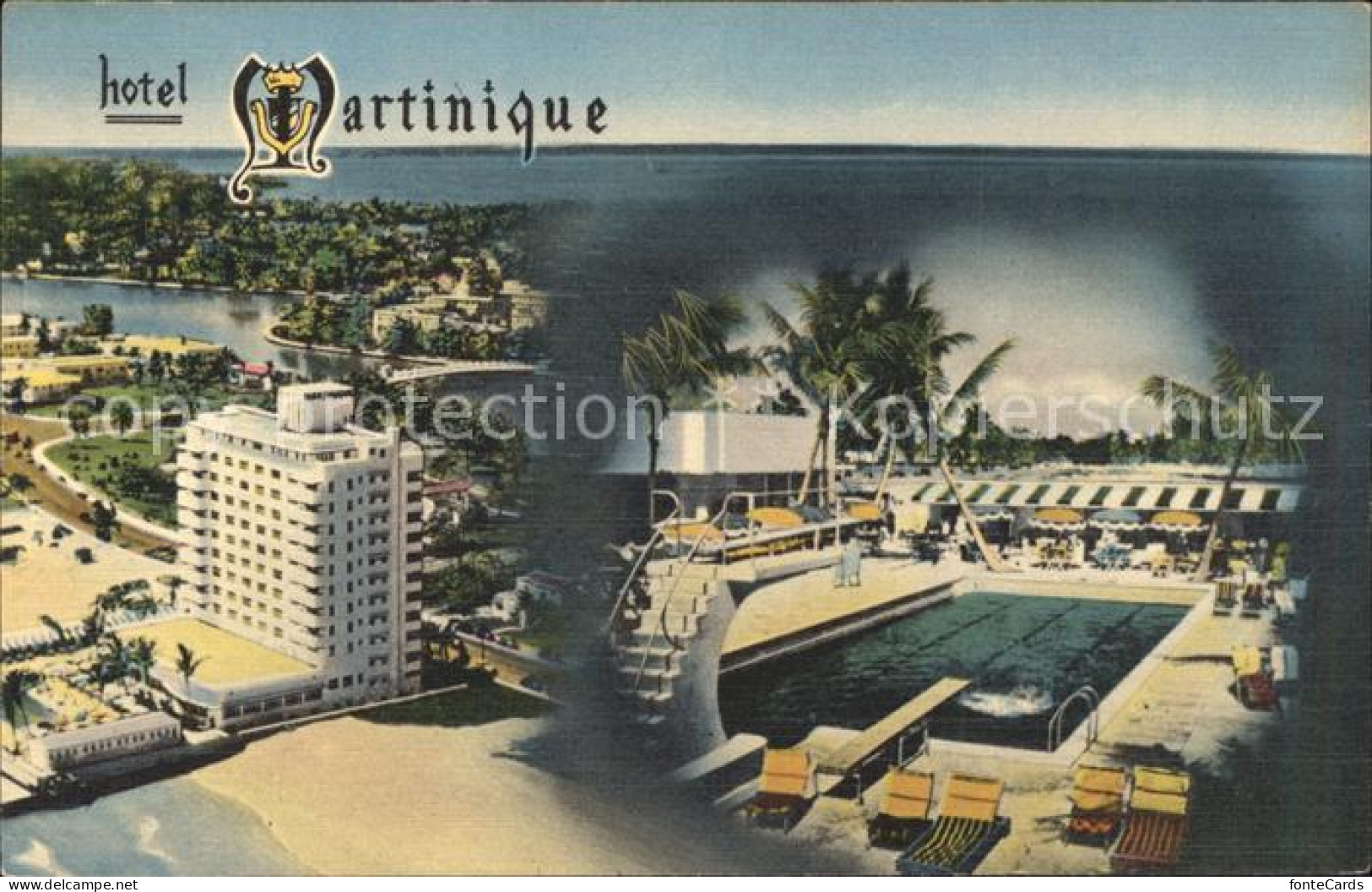 11688707 Miami_Beach Hotel Martinique Swimming Pool - Sonstige & Ohne Zuordnung