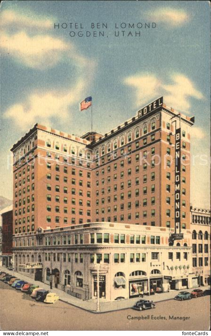 11688671 Ogden_Utah Hotel Ben Lomond - Andere & Zonder Classificatie