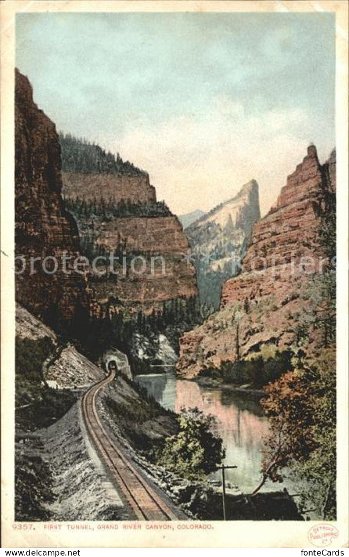 11688649 Colorado_US-State Grand Rriver Canyon First Tunnel Railway - Altri & Non Classificati