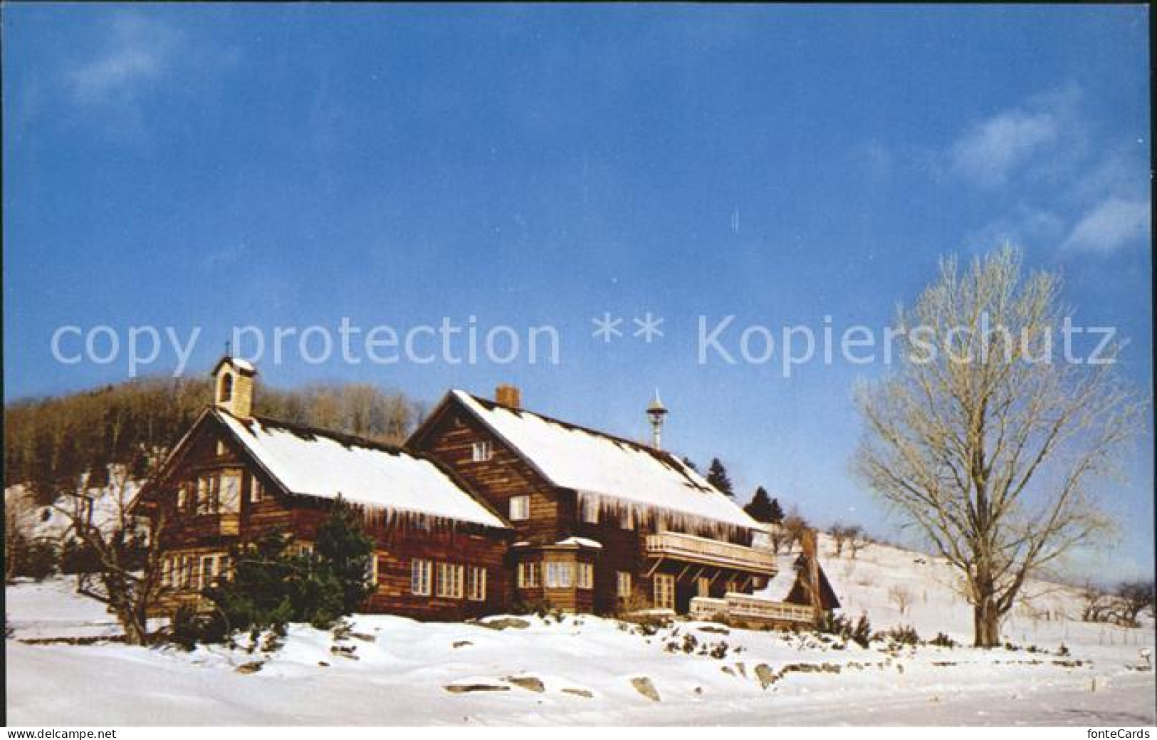 11688509 Stowe_Vermont Cor Unum Home Of Trapp Family Guest House In Winter - Andere & Zonder Classificatie