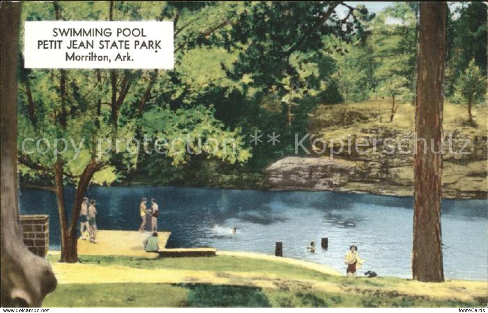 11688488 Morrilton Swimming Pool Petit Jean State Park - Autres & Non Classés