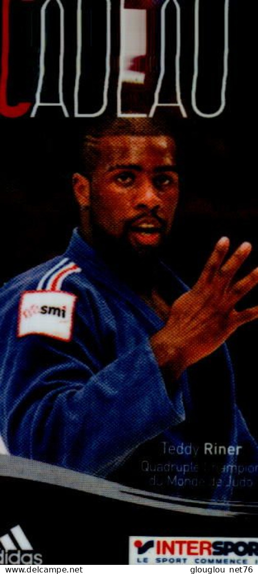 CARTE CADEAU....INTERSPORT...TEDDY RINER - Carta Di Fedeltà E Regalo