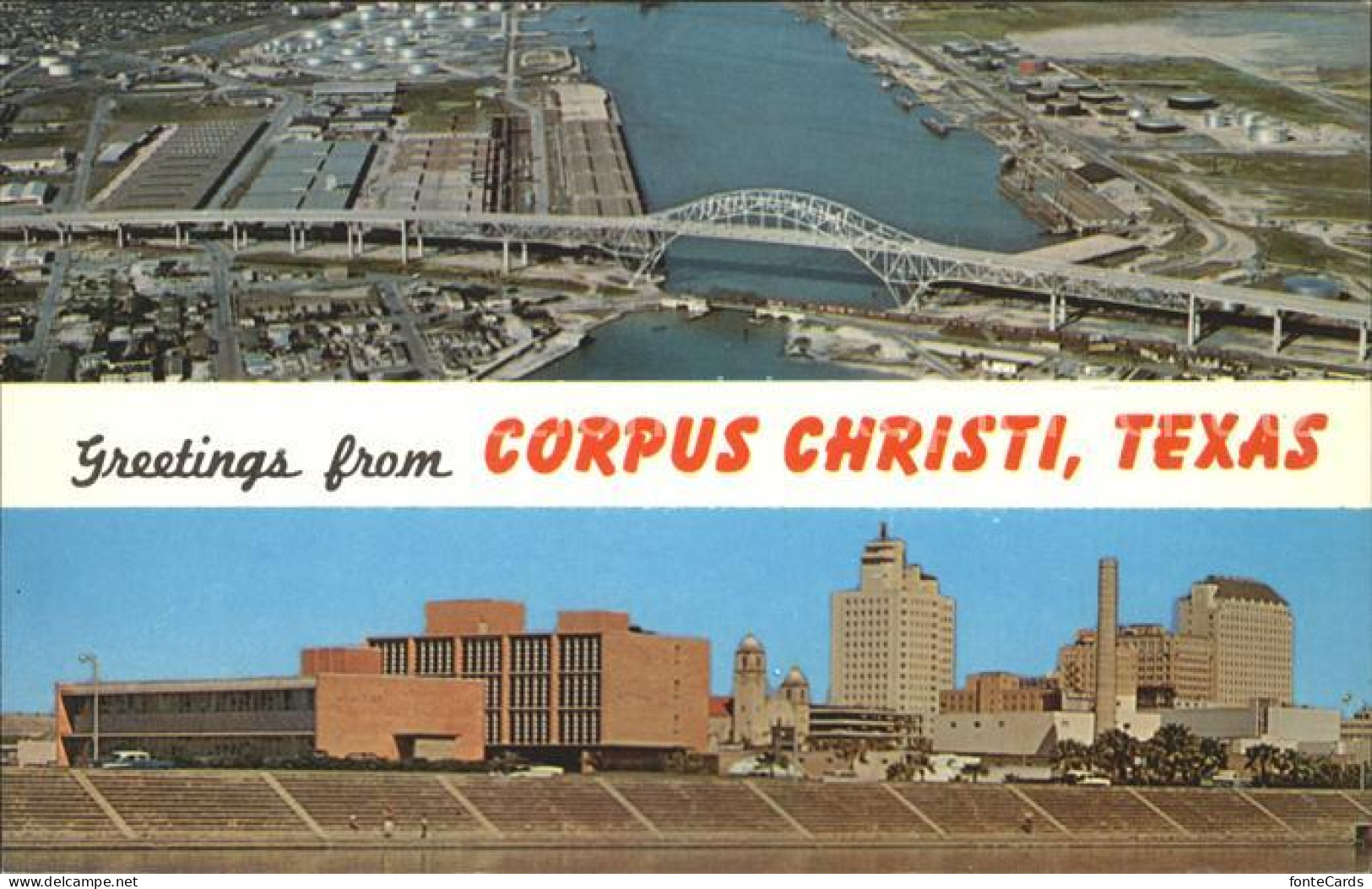 11688374 Corpus_Christi Harbor Bridge Skyline - Altri & Non Classificati