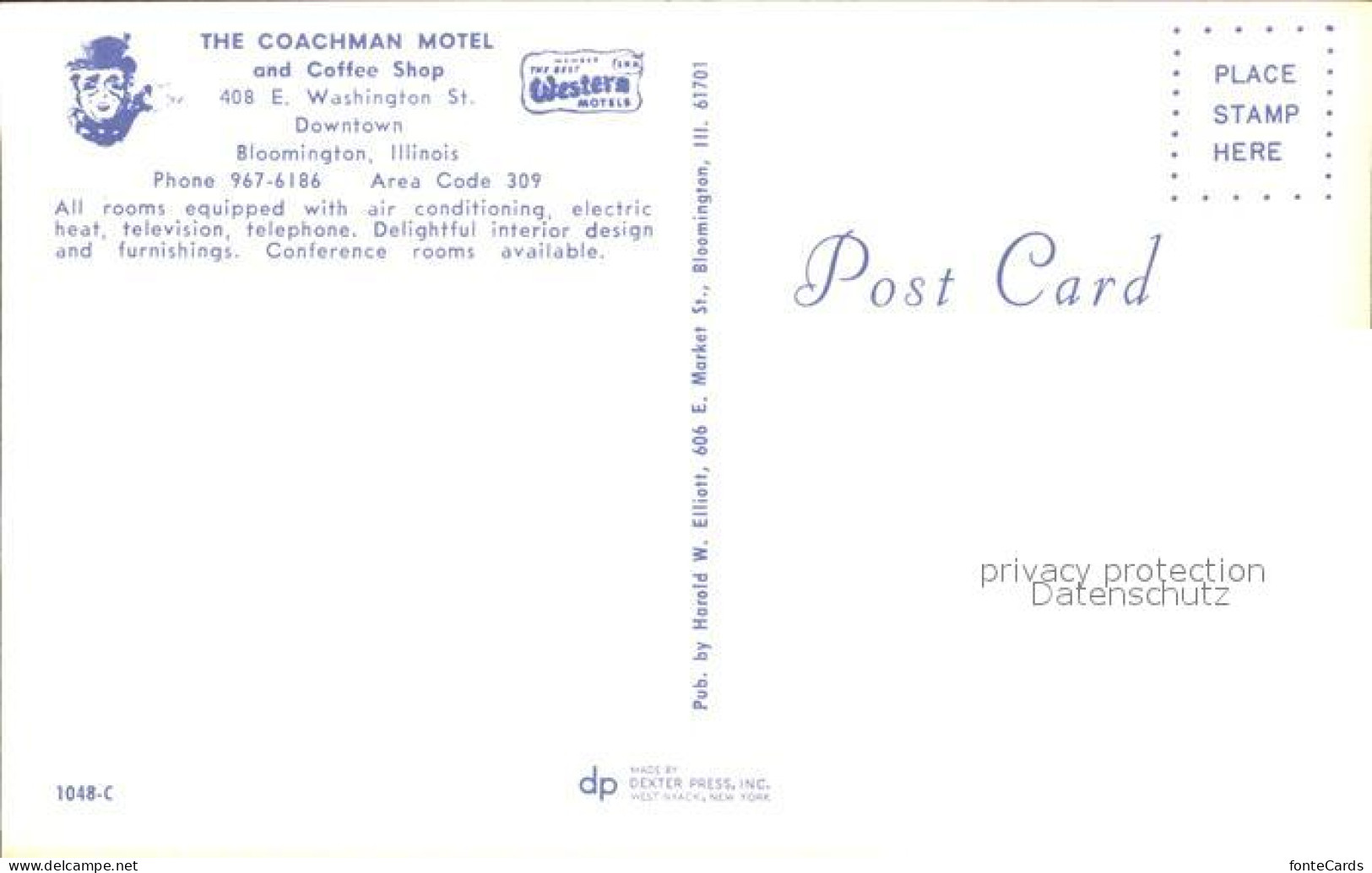 11688353 Bloomington_Illinois Coachman Motel - Andere & Zonder Classificatie