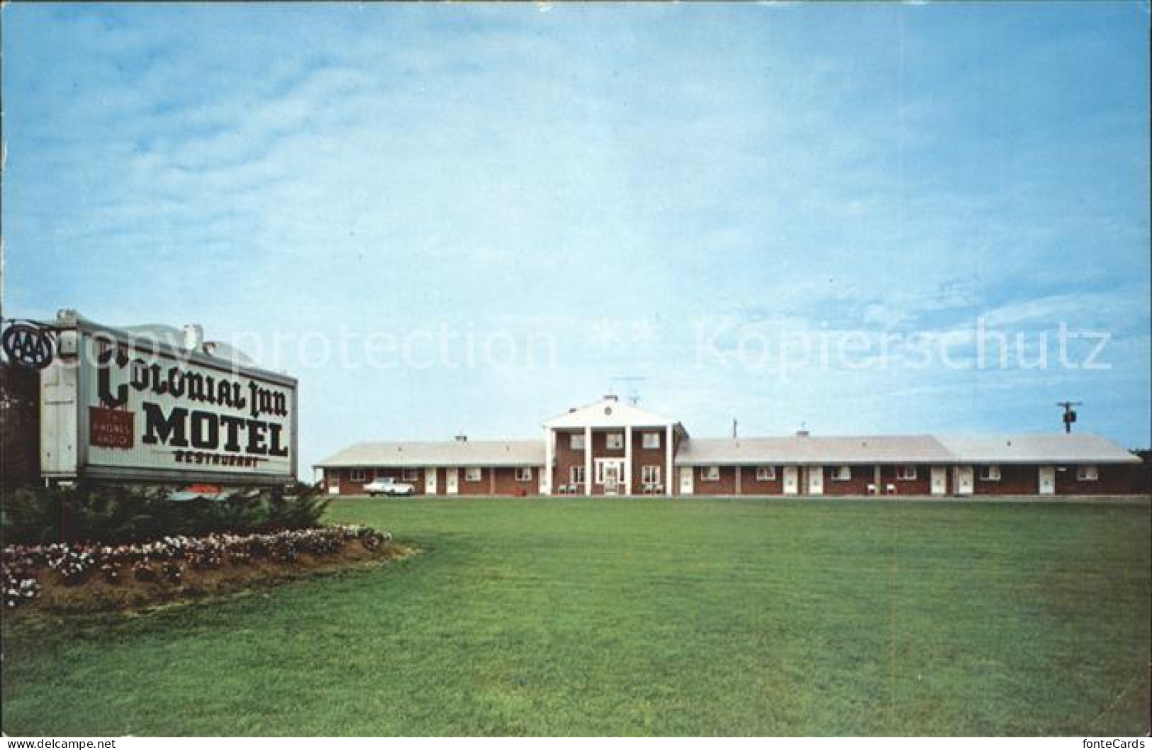 11688350 Mercer Pennsylvania Colonial Inn Motel Mercer Pennsylvania - Sonstige & Ohne Zuordnung