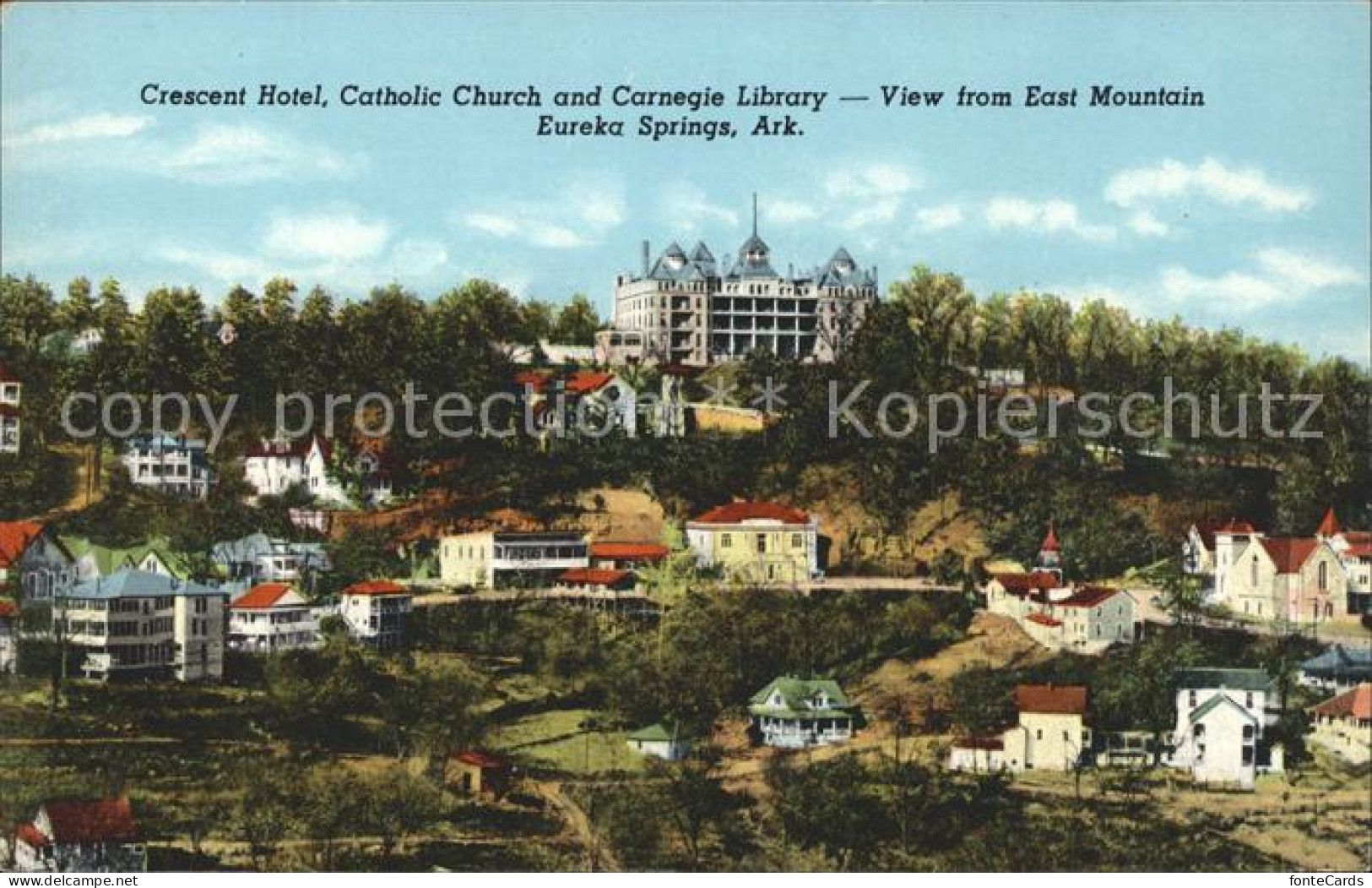 11688335 Eureka_Springs Crescent Hotel Catholic Church Carnegie Library - Sonstige & Ohne Zuordnung