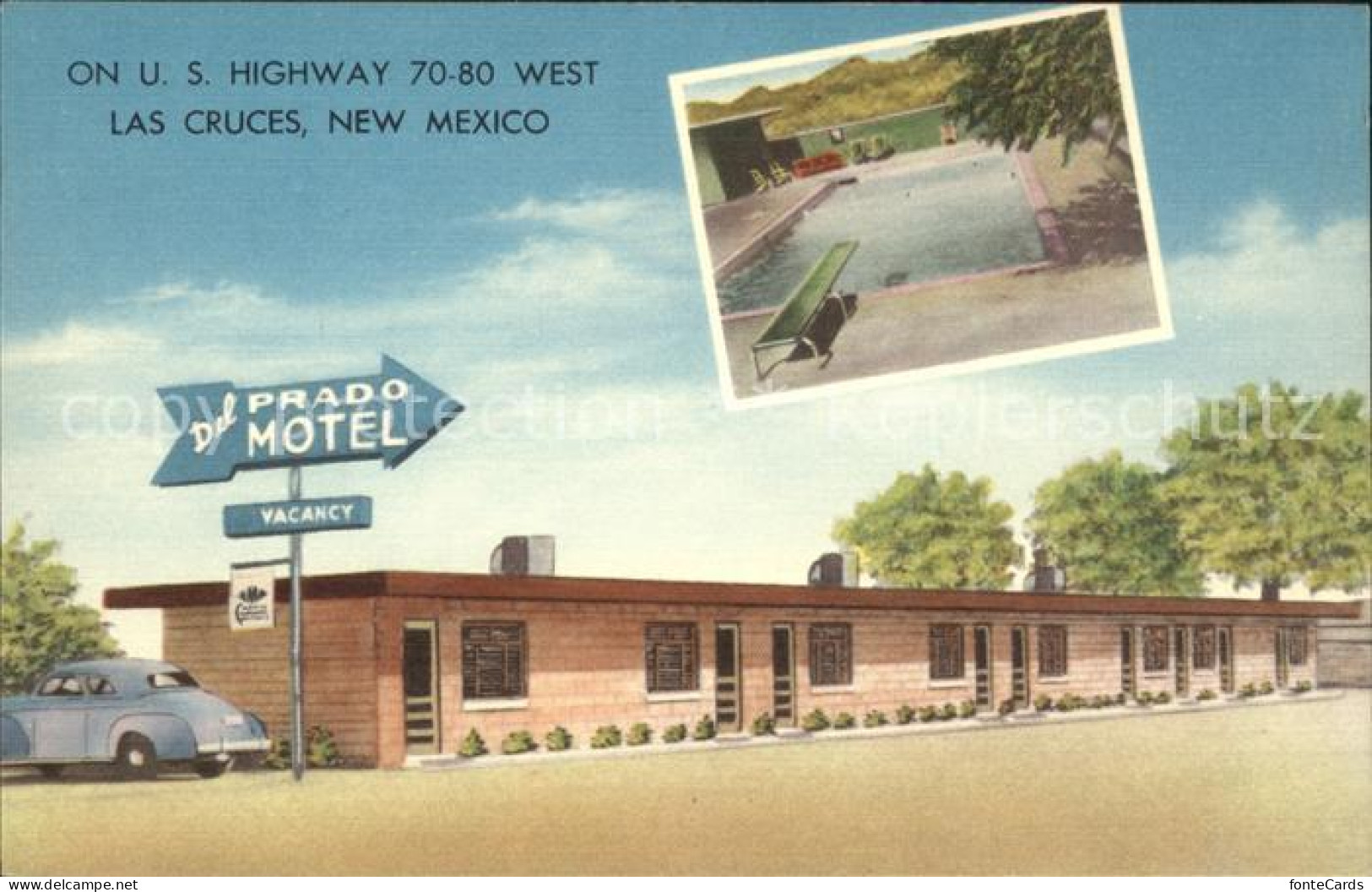 11688328 Las_Cruces_New_Mexico Del Prado Motel Swimming Pool - Autres & Non Classés