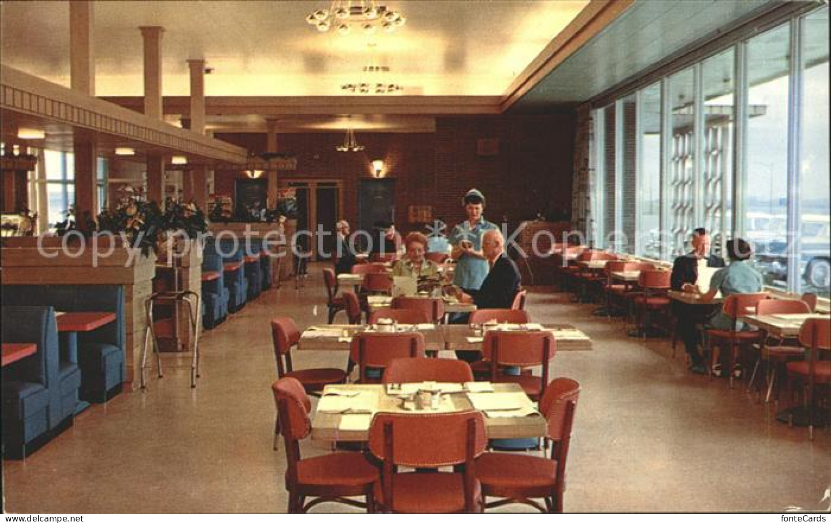 11688294 Wellington_Kansas Interior Of A Restaurant On New Kansas Turnpike - Sonstige & Ohne Zuordnung