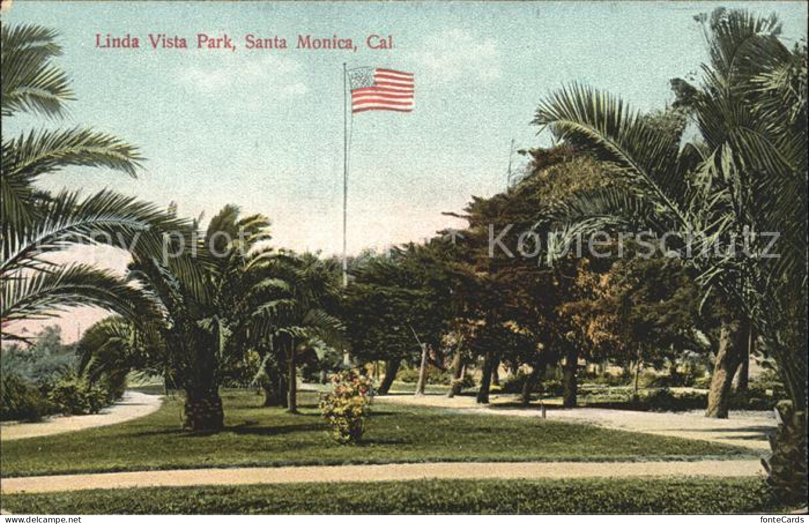 11688267 Santa_Monica Linda Vista Park Flag - Other & Unclassified