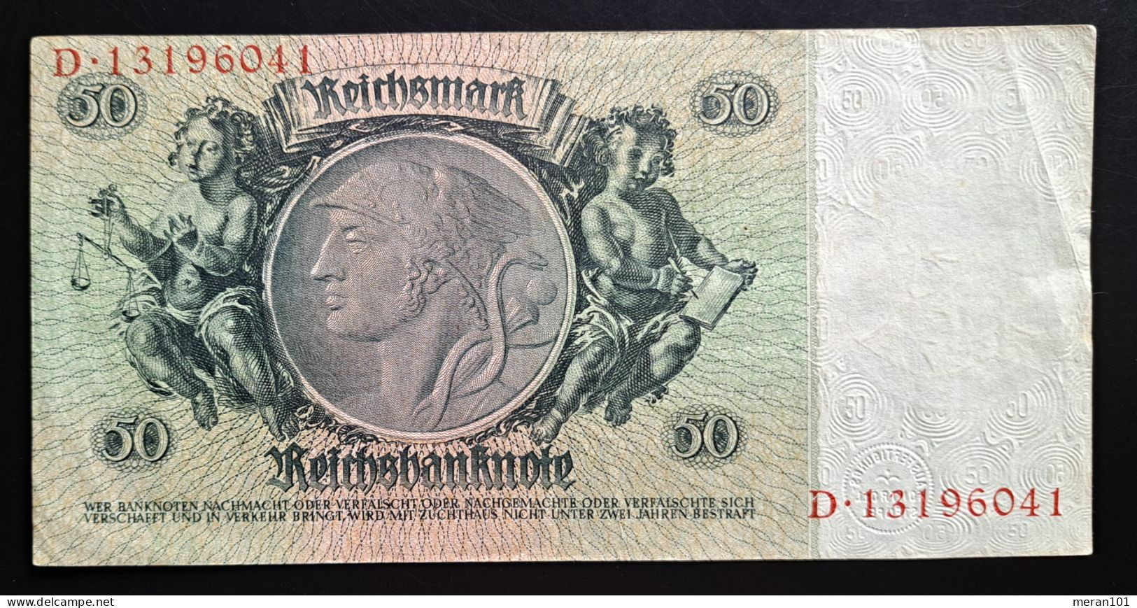 50 Reichsmark Deutsches Reich 1933 - 50 Mark