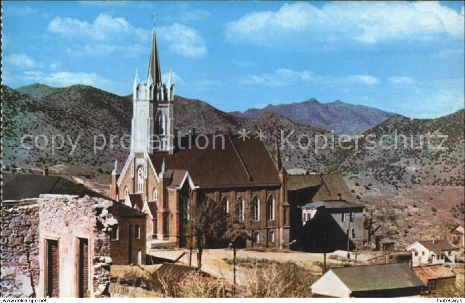 11688209 Virginia_City_Nevada St Marys In The Mountains Historic Church Ghost To - Sonstige & Ohne Zuordnung