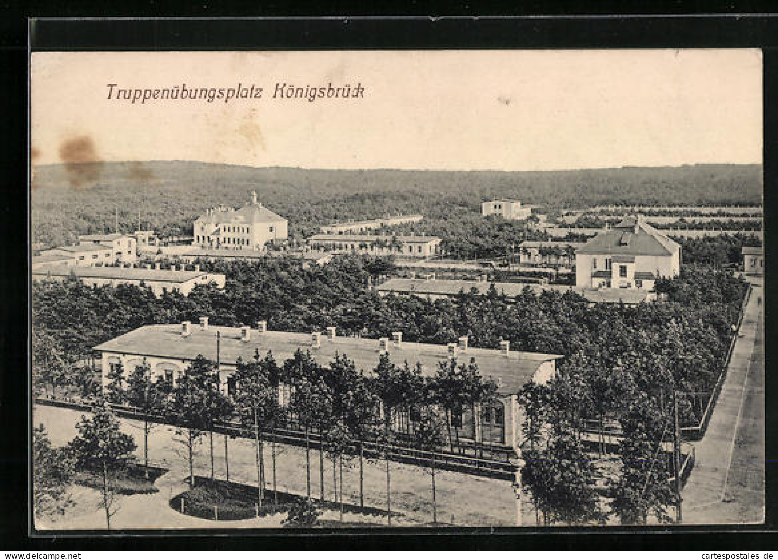 AK Königsbrück, Truppenübungsplatz  - Königsbrück