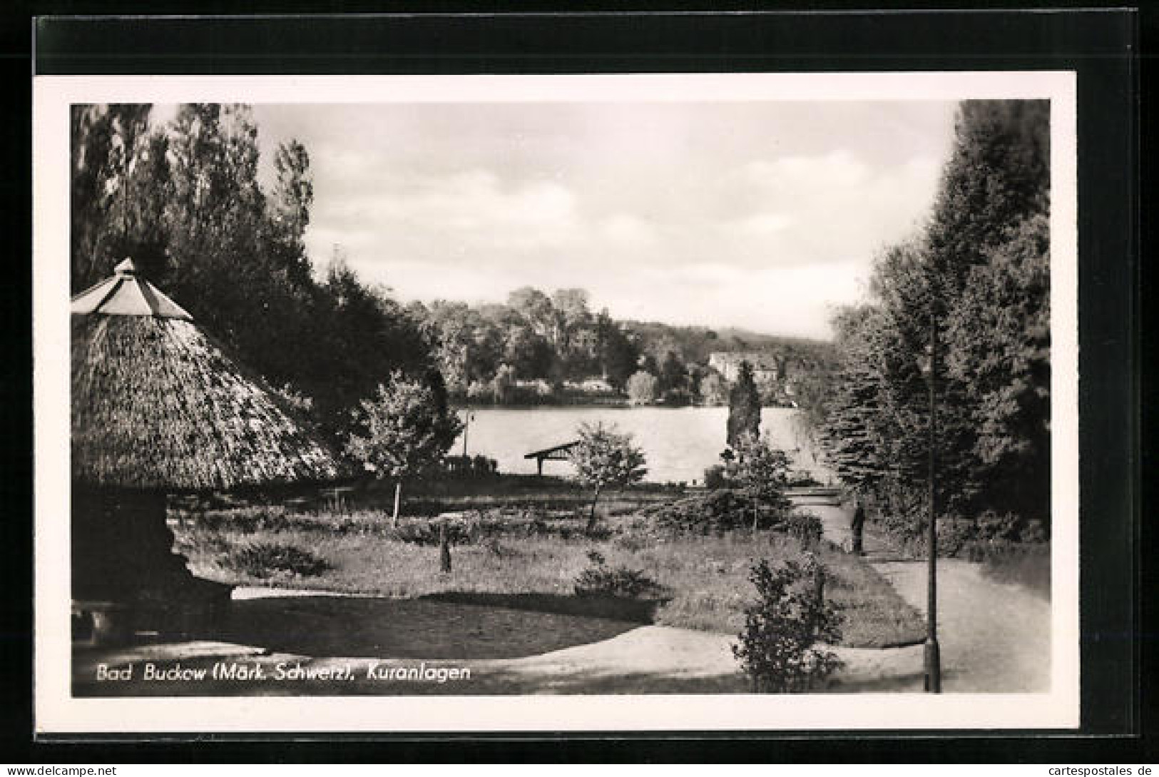 AK Bad Buckow /Märk. Schweiz, Kuranlagen  - Buckow