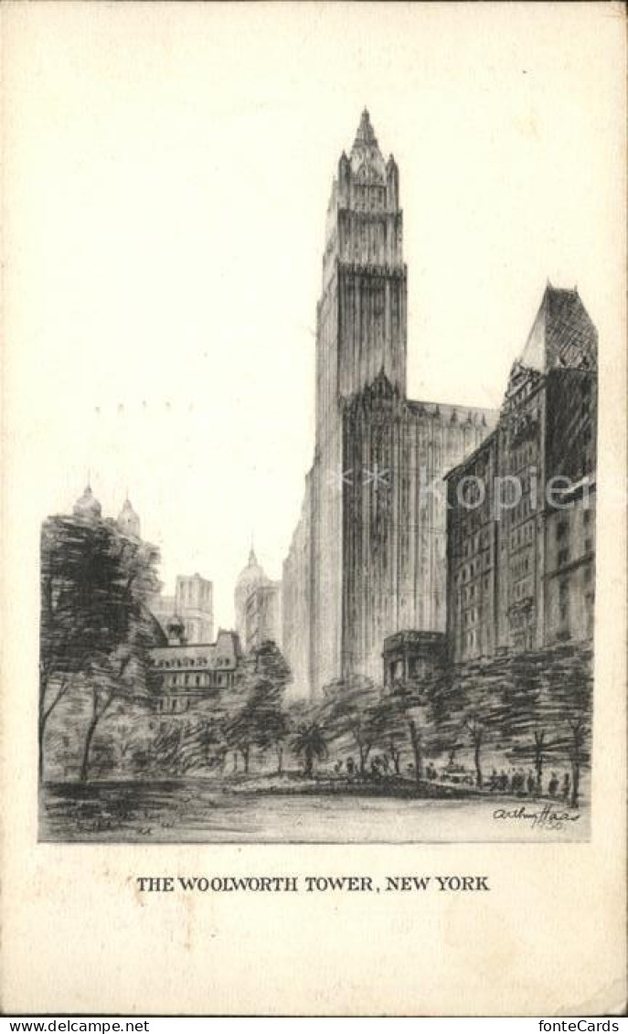 11688038 New_York_City Woolworth Tower - Autres & Non Classés