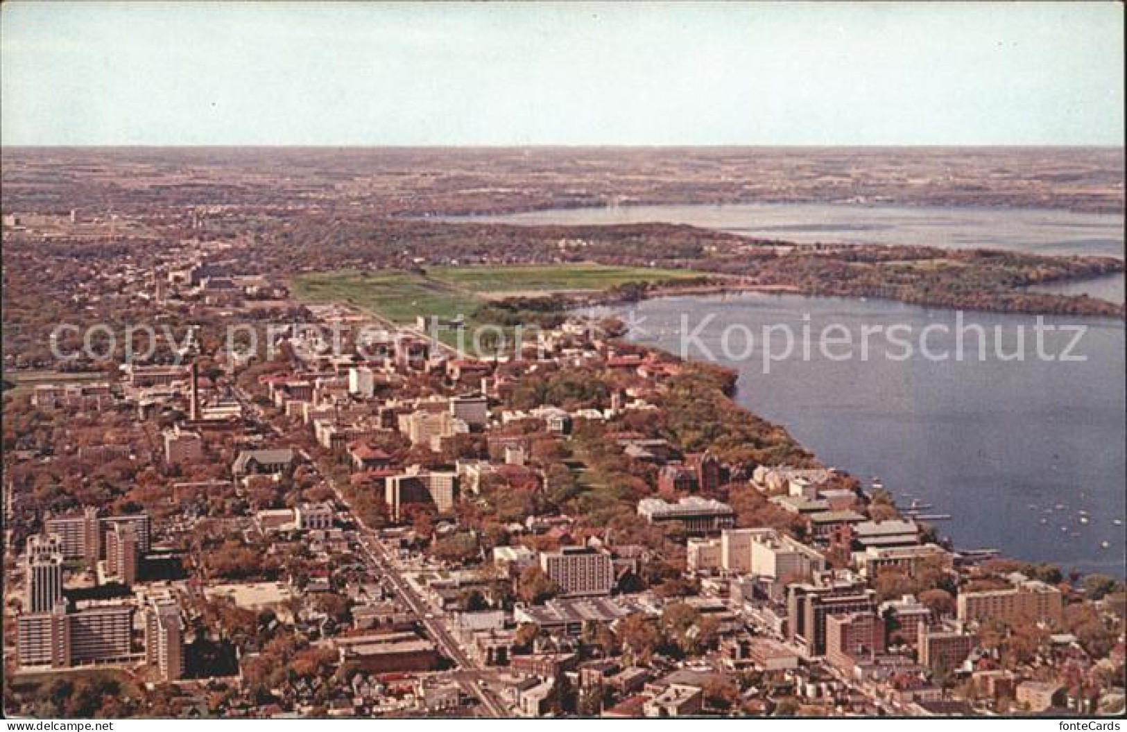 11688027 Madison_Wisconsin Air View Of University Of Wisconsin - Andere & Zonder Classificatie