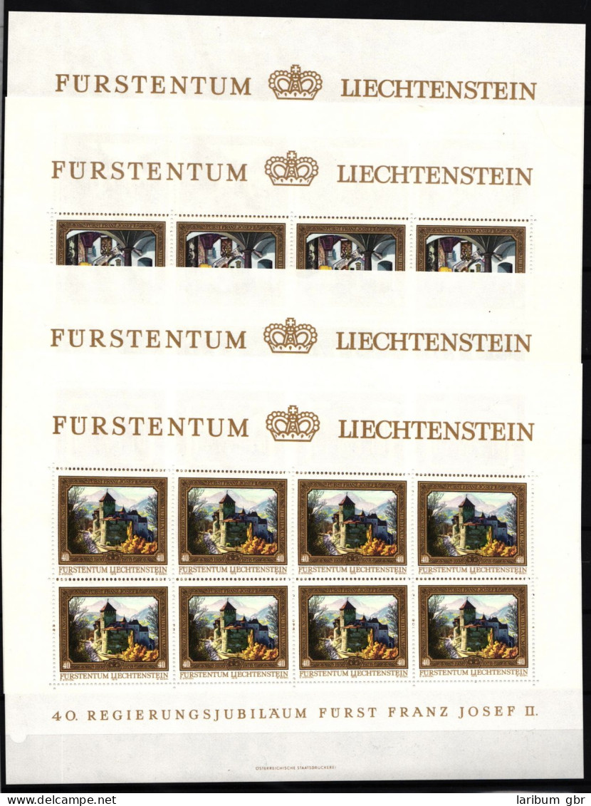 Liechtenstein 706-709 Postfrisch Kleinbogensatz / Fürstentum #IH506 - Sonstige & Ohne Zuordnung