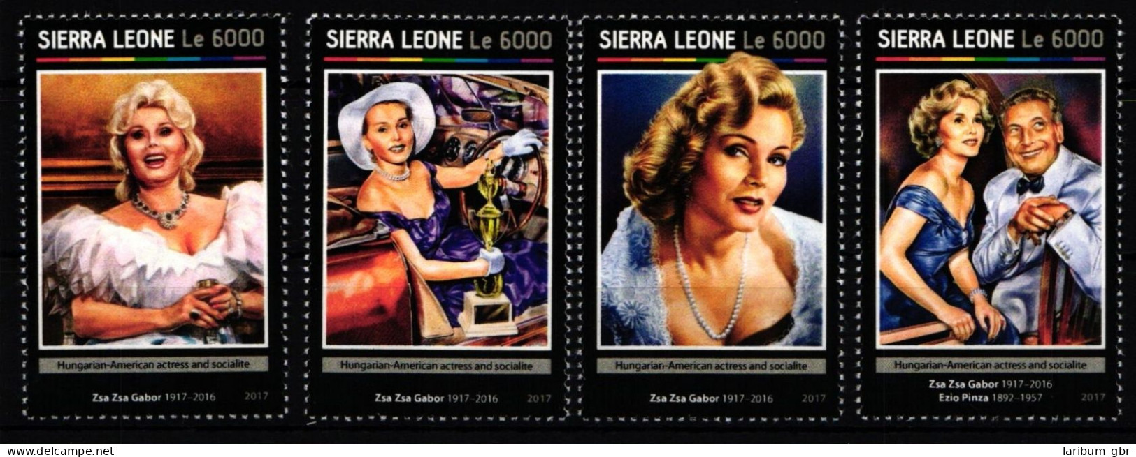 Sierra Leone 8120-8123 Postfrisch Film #IH538 - Sierra Leone (1961-...)