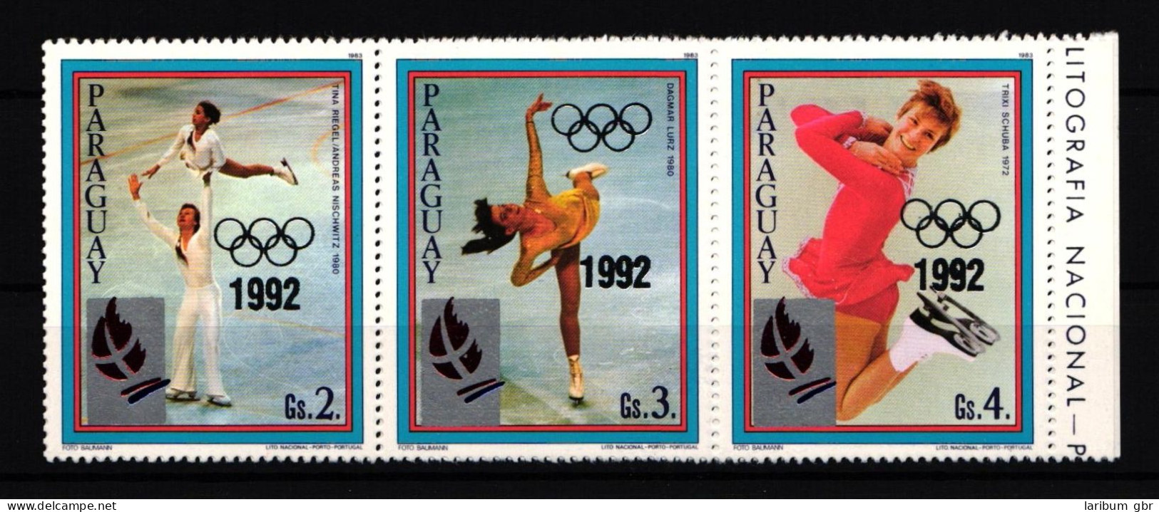 Paraguay 4282-4287 Postfrisch Sechserstreifen / Olympische Spiele #IH696 - Paraguay