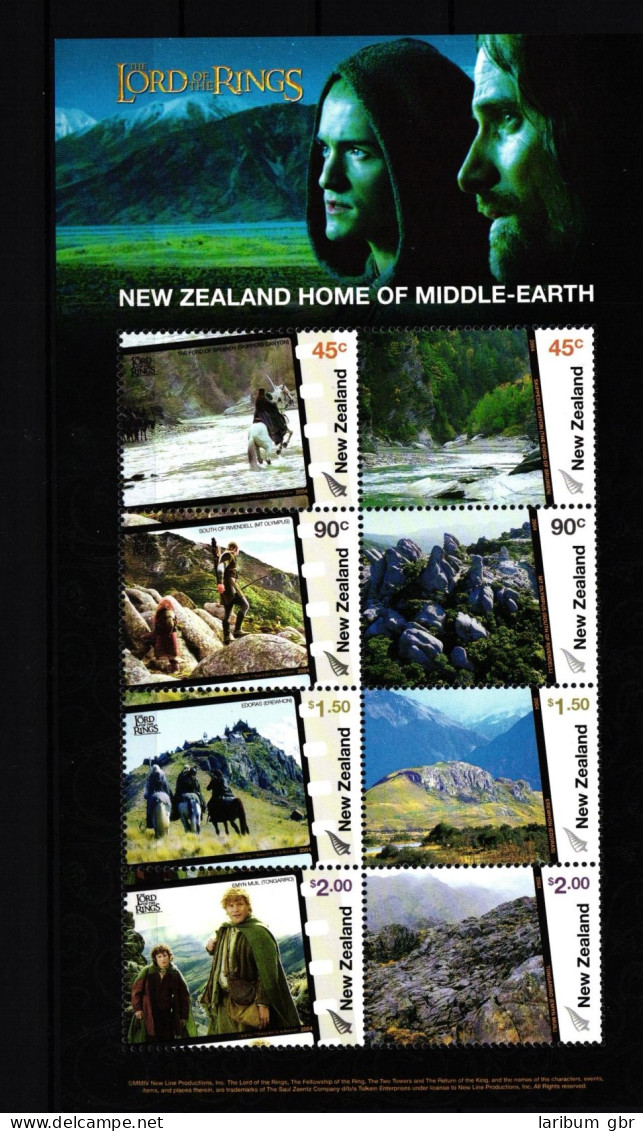 Neuseeland 2189-2196 Postfrisch Kleinbogen / Film #IH586 - Sonstige & Ohne Zuordnung
