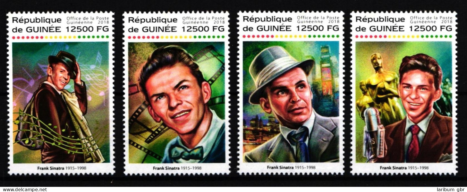 Guinea 13010-13013 Postfrisch Frank Sinatra #IH620 - Guinea (1958-...)