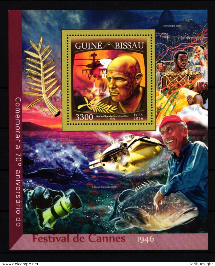 Guinea Bissau Block 1497 Postfrisch Filmfestspiele #IH555 - Sonstige & Ohne Zuordnung