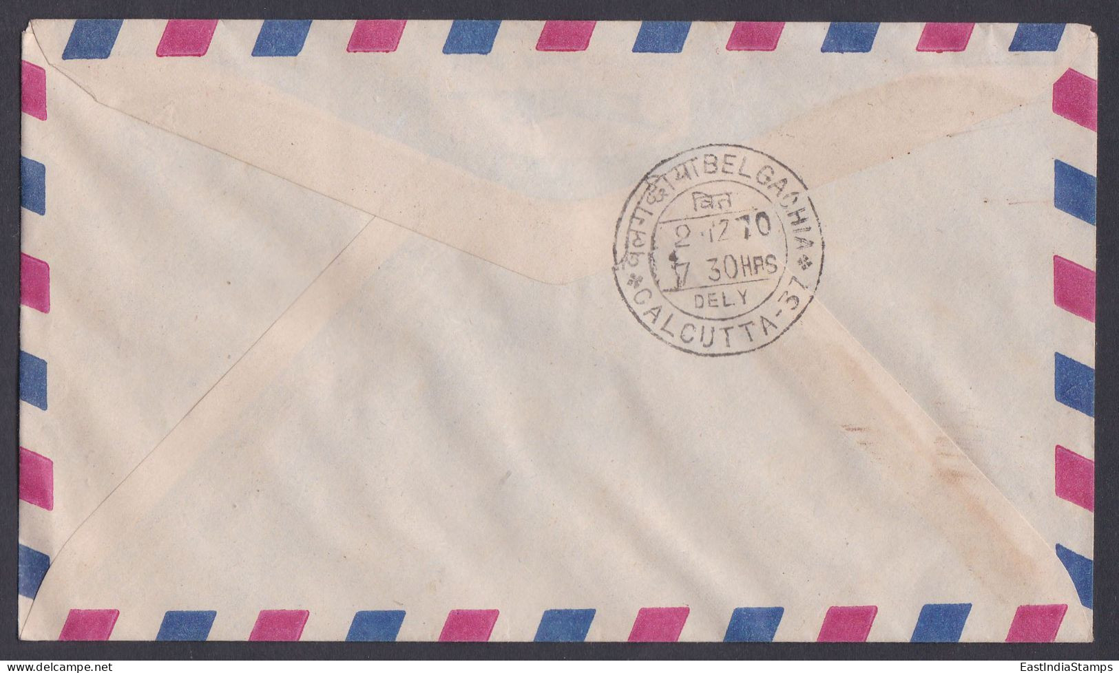 Inde India 1970 Special Cover Balloon Mail Centenary, Carried Cover - Brieven En Documenten