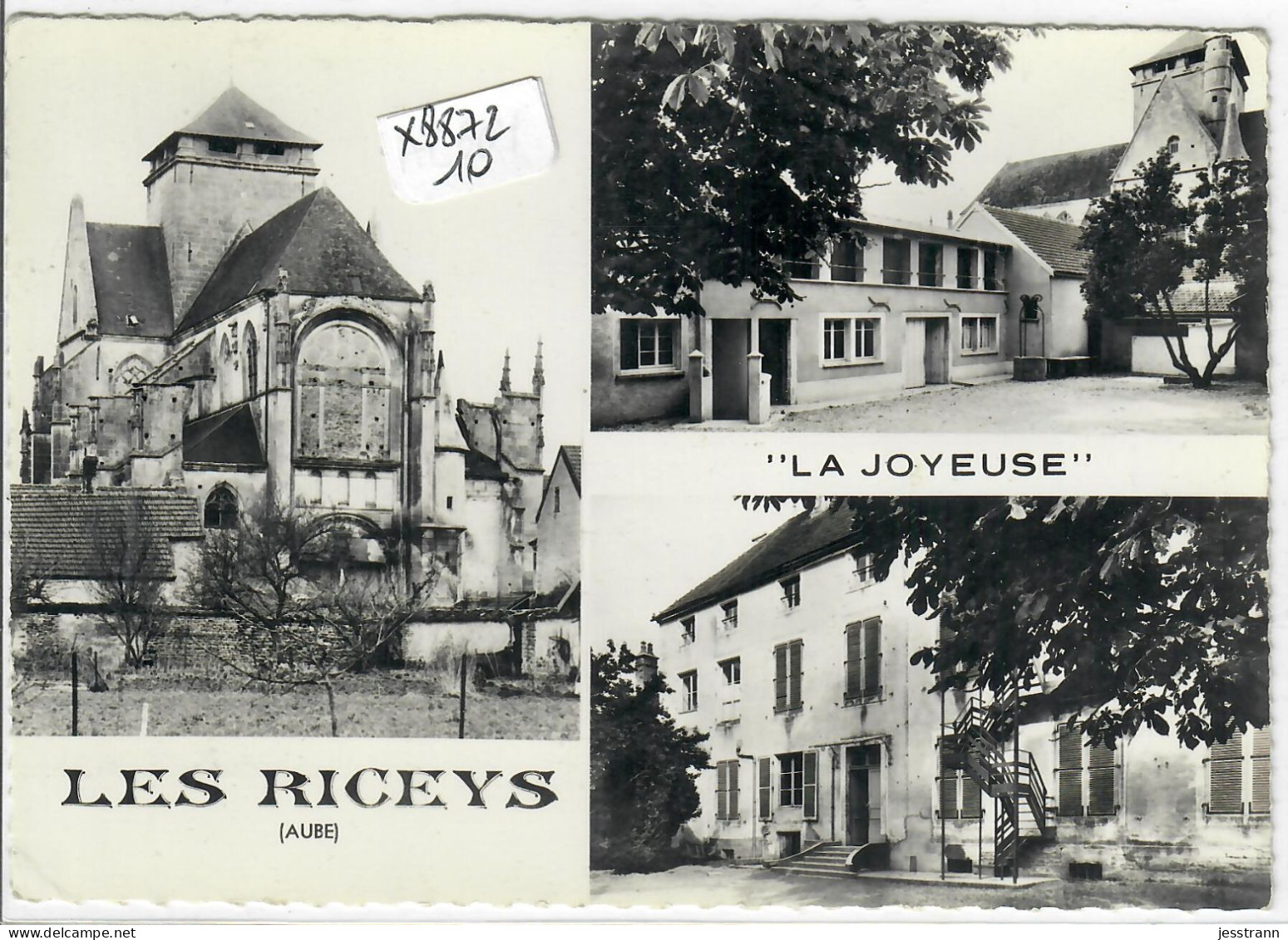 LES RICEYS- CPSM- LA JOYEUSE- CARTE MULTI-VUES - Les Riceys
