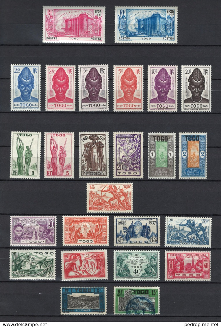 Togo Stamps | 25 Stamps | MH - Nuevos