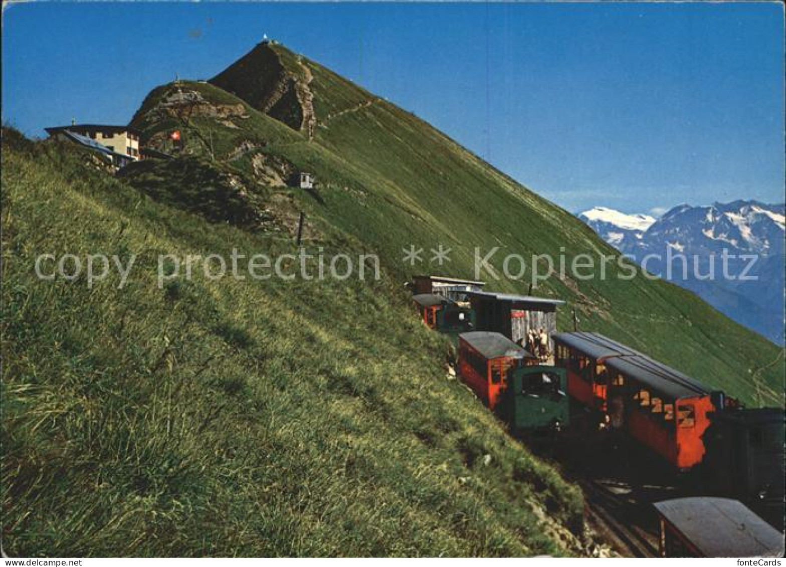 11687113 Brienz-Rothornbahn Kulmhotel Gipfel Und Sustenhorn Brienz-Rothornbahn - Andere & Zonder Classificatie