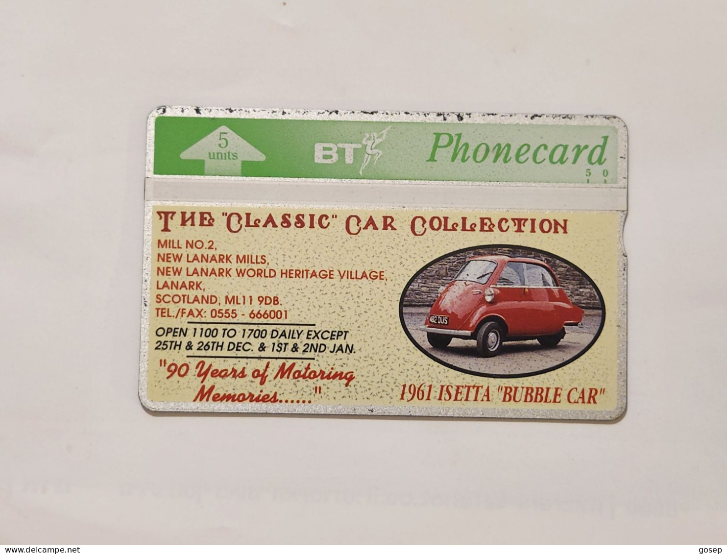 United Kingdom-(BTG-207)-Classic Car Collecting-(2)-(436)(311D32637)(tirage-2.000)-price Cataloge-6.00£-mint - BT Emissions Générales