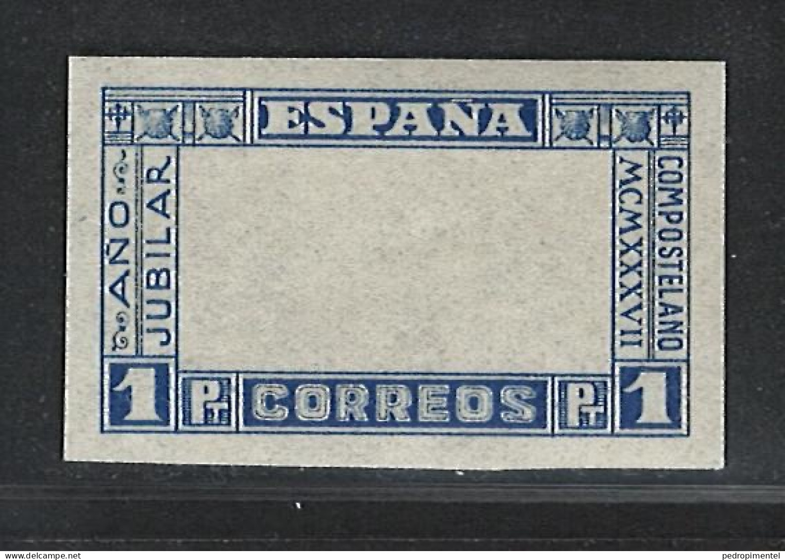 Spain Stamps | 1937 | Ano Jubilar Frame |  MNH Unperforated - Unused Stamps
