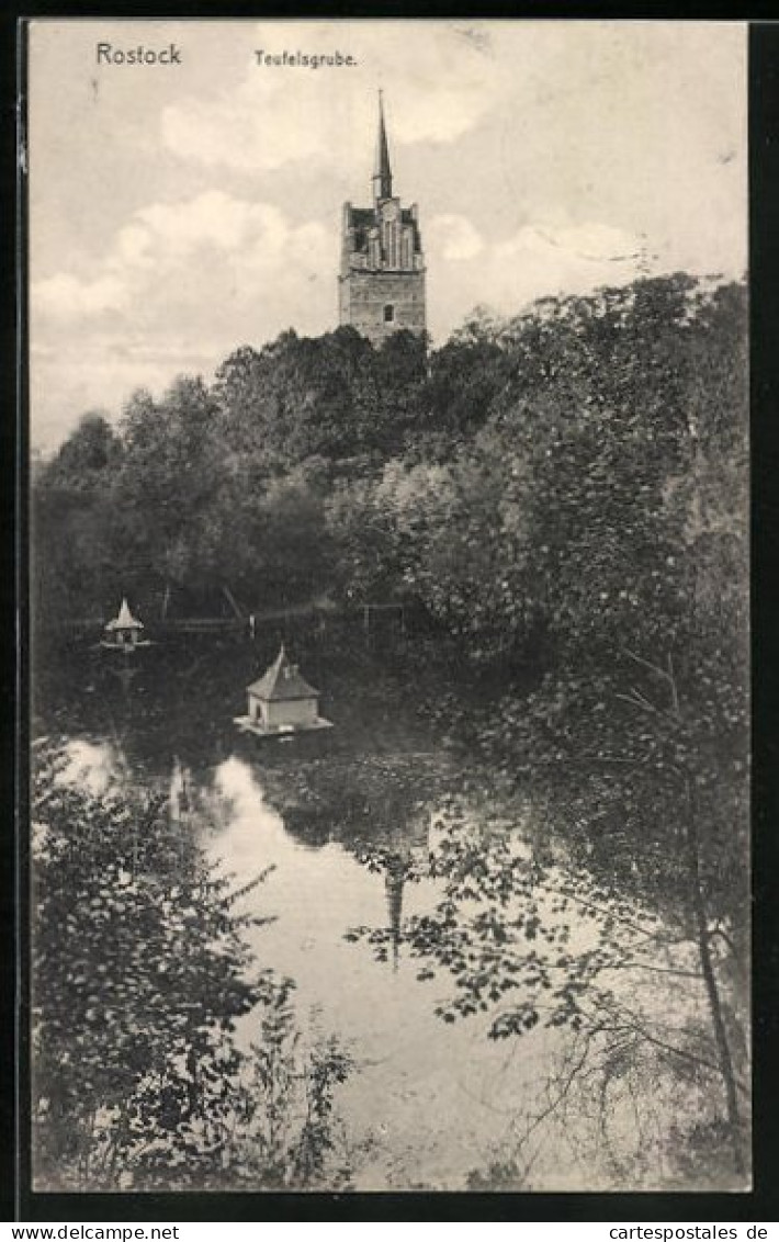 AK Rostock, Teufelsgrube  - Rostock