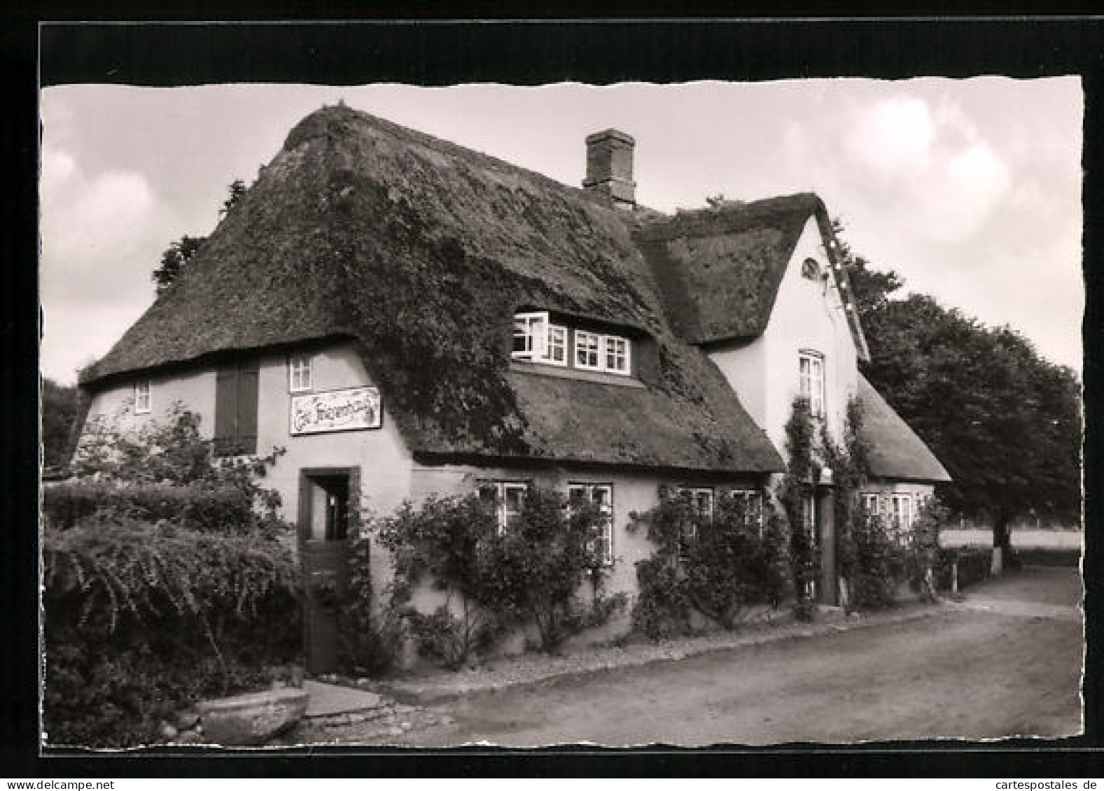 AK Nieblum A. Föhr, Café Friesenhaus  - Föhr