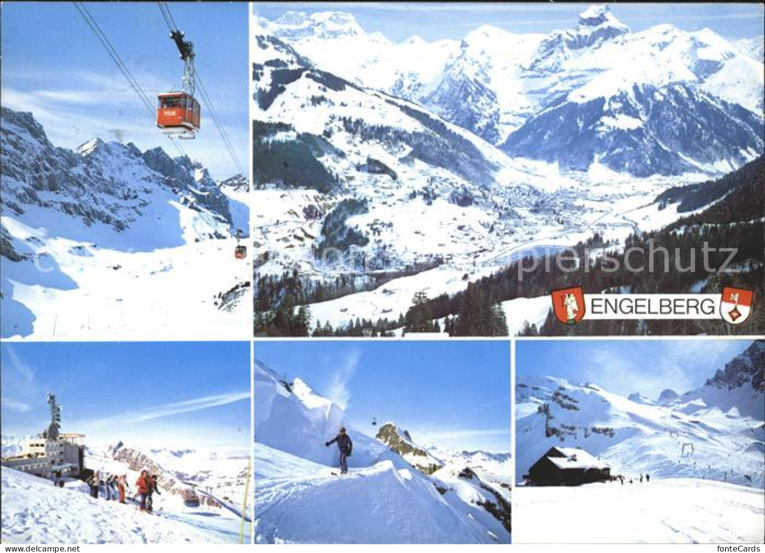 11686868 Truebsee OW Panorama Seilbahn Gipfelstation Kleintitlis Restaurant Alps - Autres & Non Classés