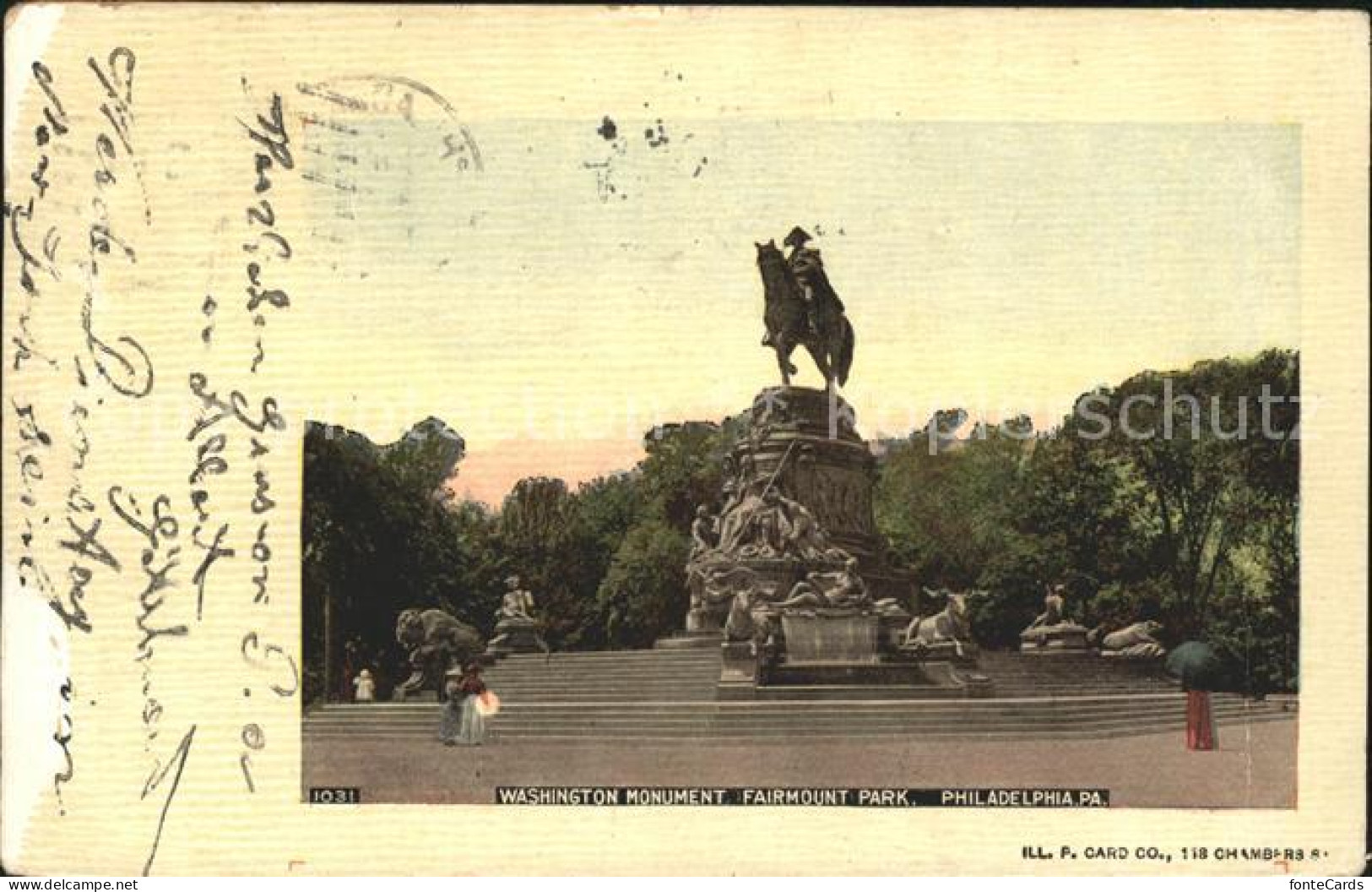 11686606 Philadelphia Pennsylvania Washington Monument Fairmount Park Philadelph - Andere & Zonder Classificatie