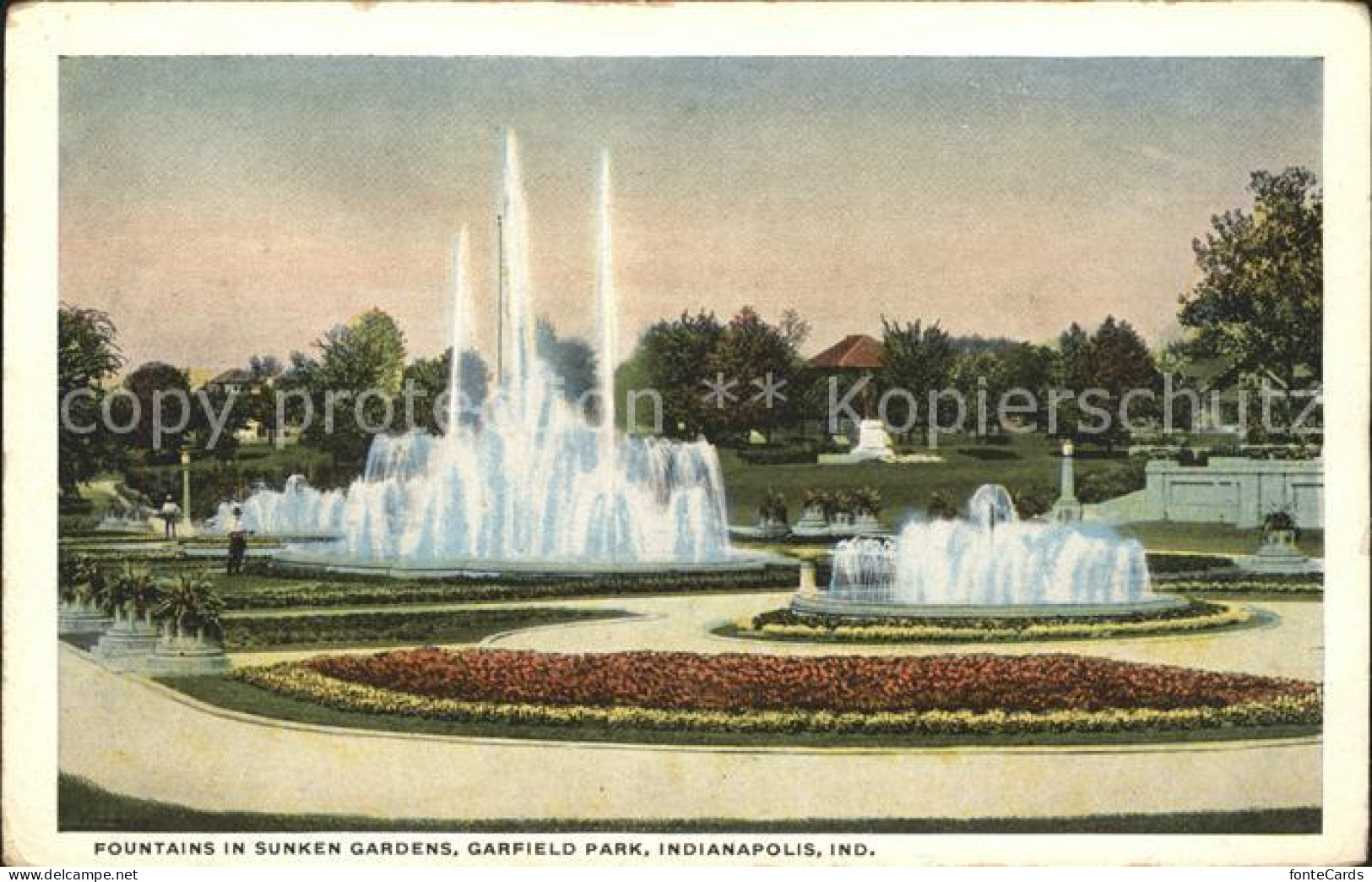 11686548 Indianapolis Fountains In Sunken Gardens Garfield Park - Other & Unclassified