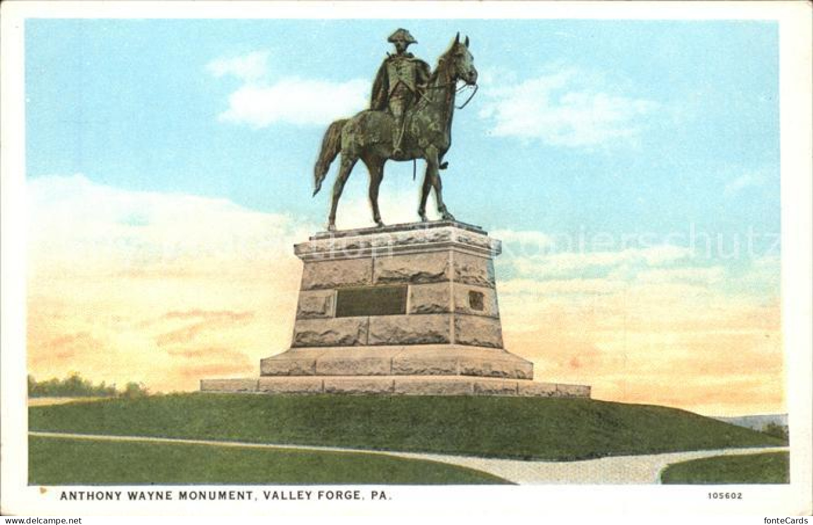 11686532 Valley Forge Antony Wayne Monument Valley Forge - Other & Unclassified