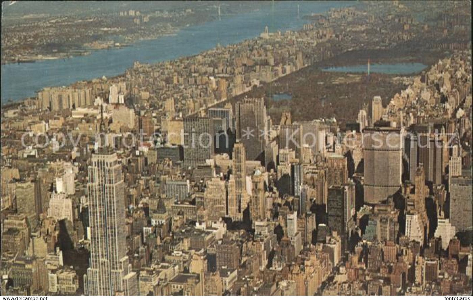 11686487 New_York_City Fliegeraufnahme Skyline Central Park From North - Sonstige & Ohne Zuordnung