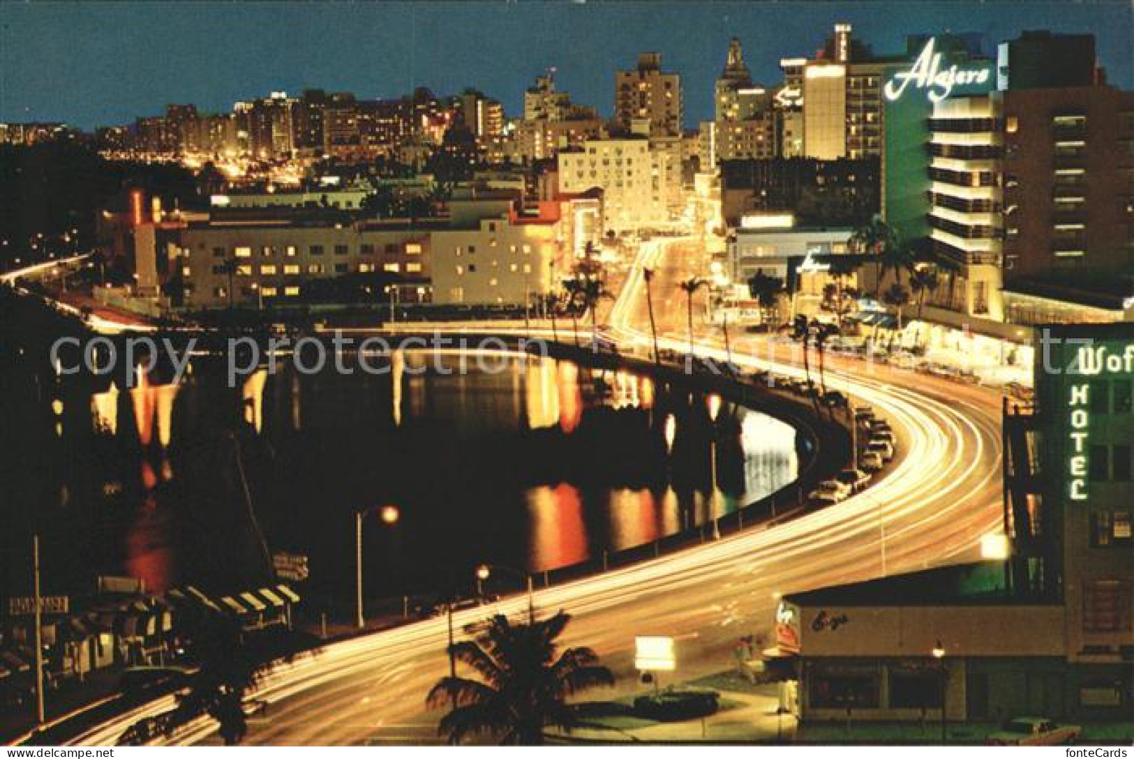 11686464 Miami_Beach Lake Pancoast At Night - Sonstige & Ohne Zuordnung