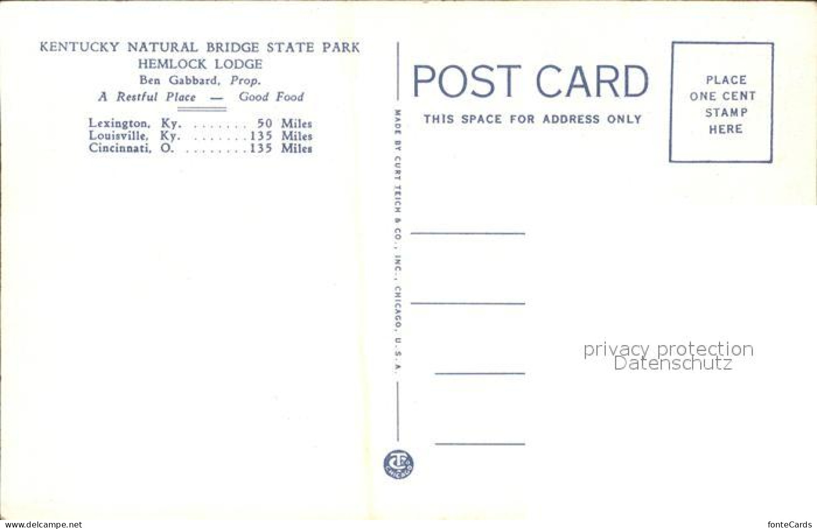 11686450 Kentucky_US-State Natural Bridge State Park Hemlock Lodge - Autres & Non Classés