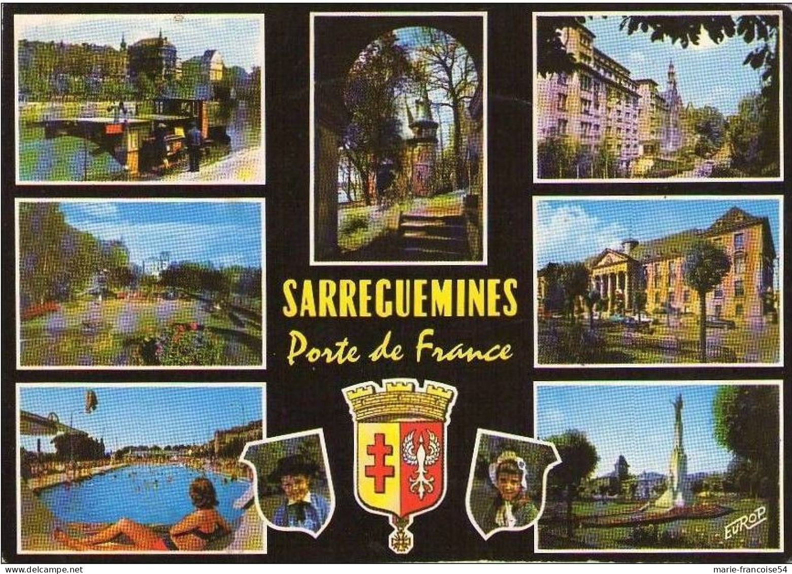 SARREGUEMINES - Multivues - (hopital, Casino, Gare, Blason, ...) - Dieuze
