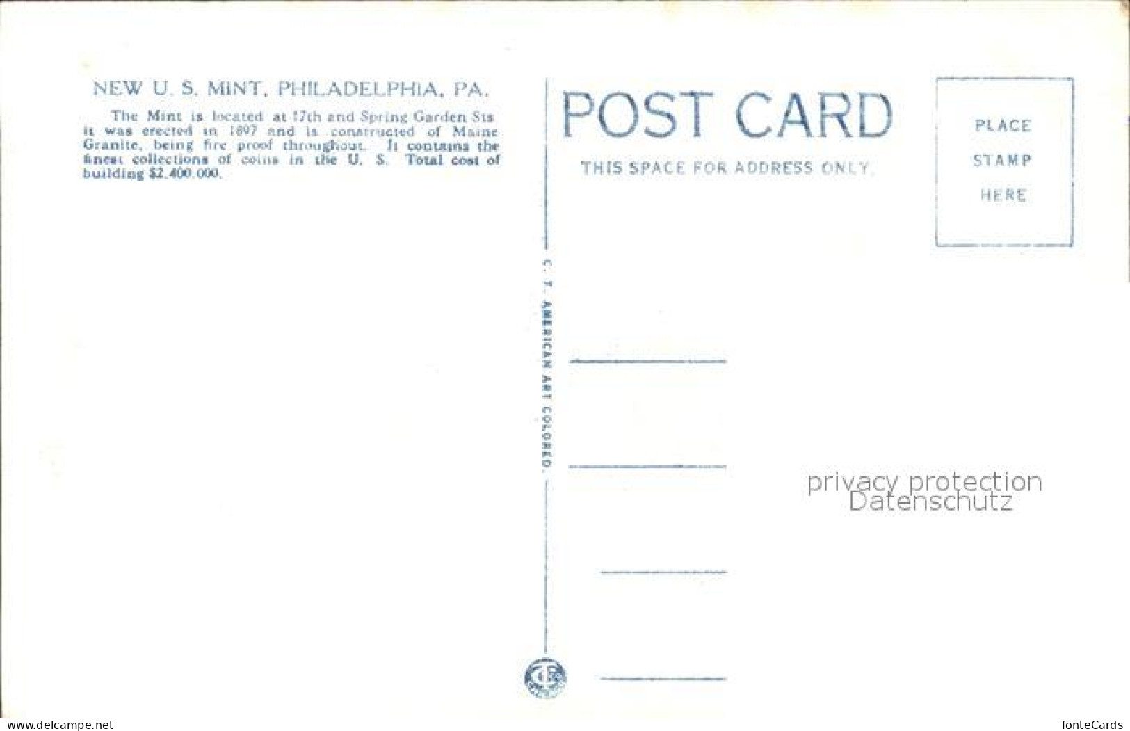 11686377 Philadelphia Pennsylvania New U.S. Mint Autos Philadelphia Pennsylvania - Autres & Non Classés