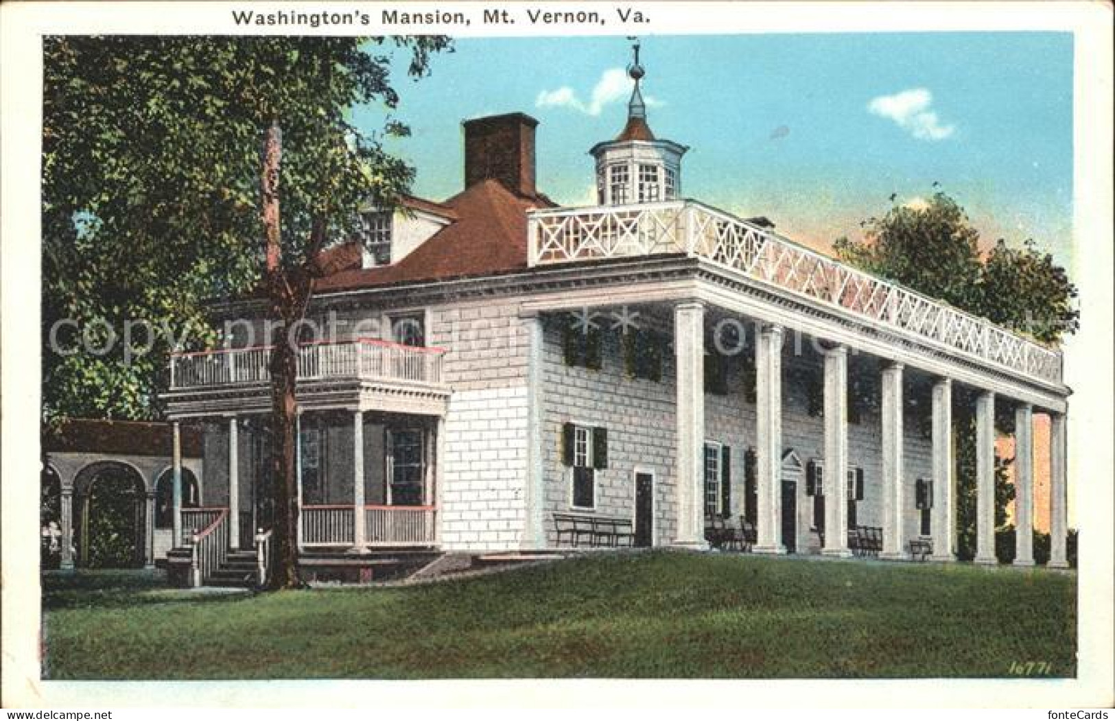 11686372 Mount_Vernon_Virginia Washingtons Mansion - Sonstige & Ohne Zuordnung