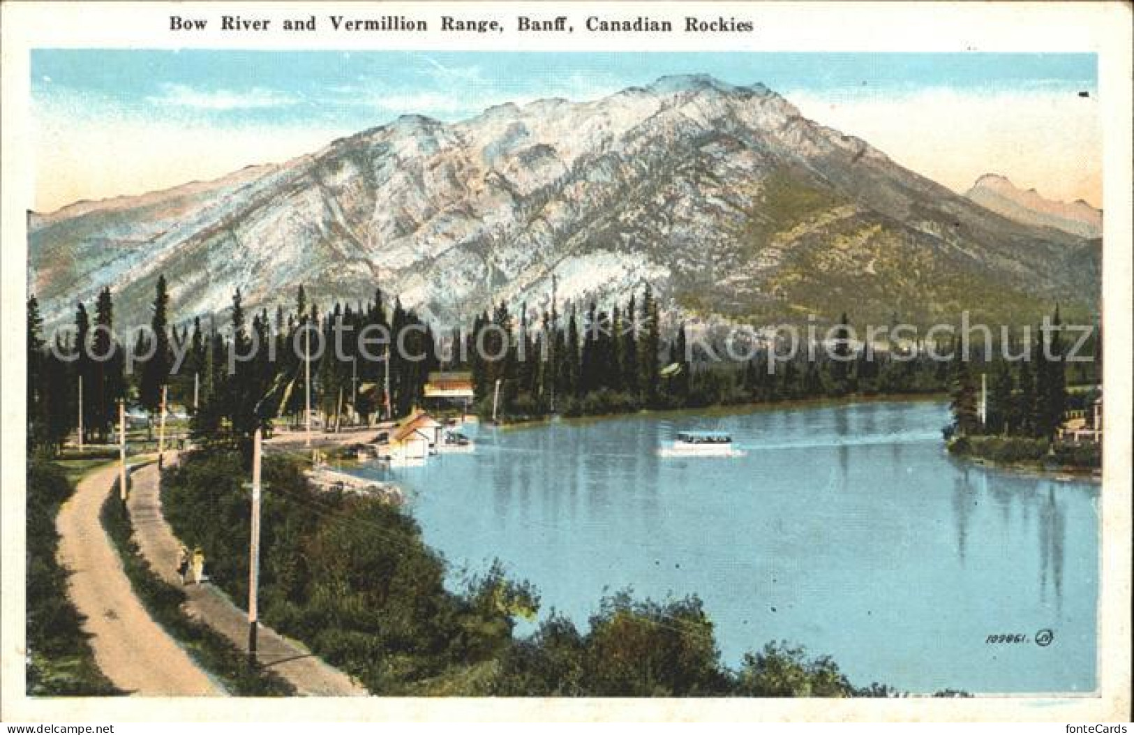 11686340 Banff Canada Bow River And Vermillion Range Banff - Non Classificati