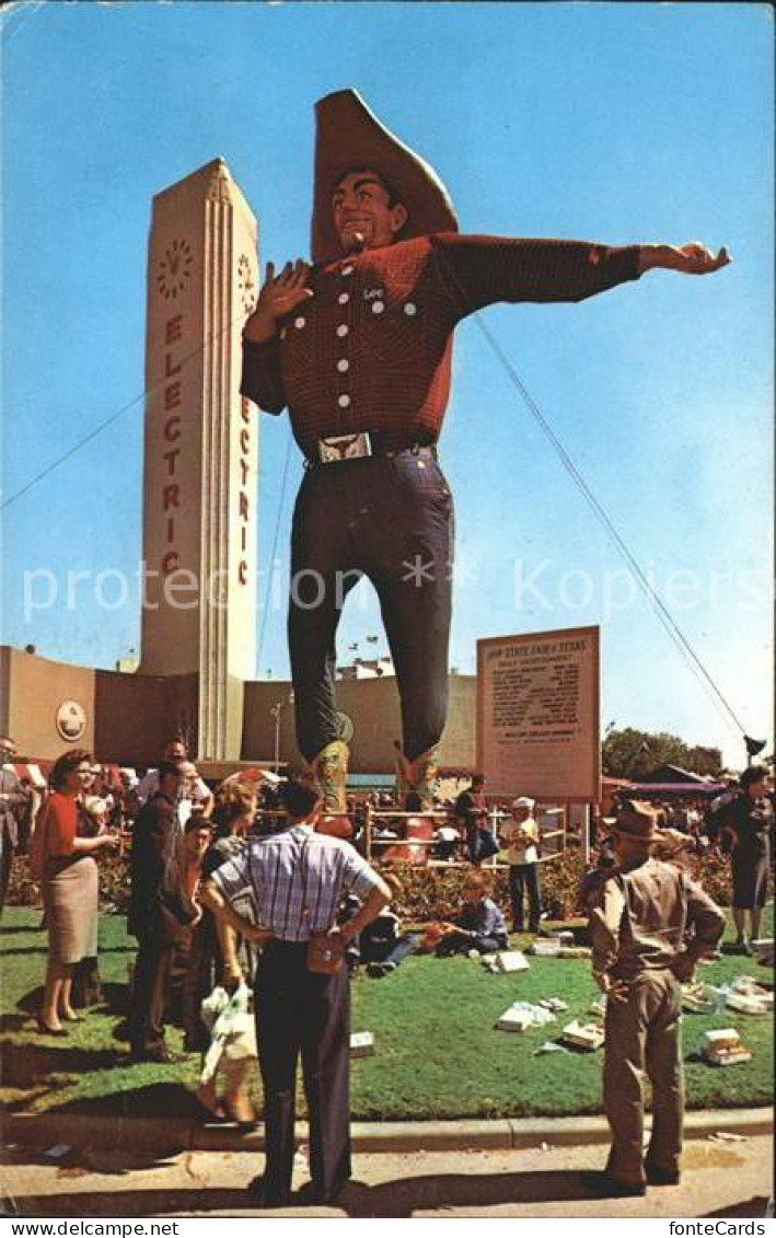 11686309 Dallas_Texas Big Tex Wold Tallest Cowboy Fair - Andere & Zonder Classificatie