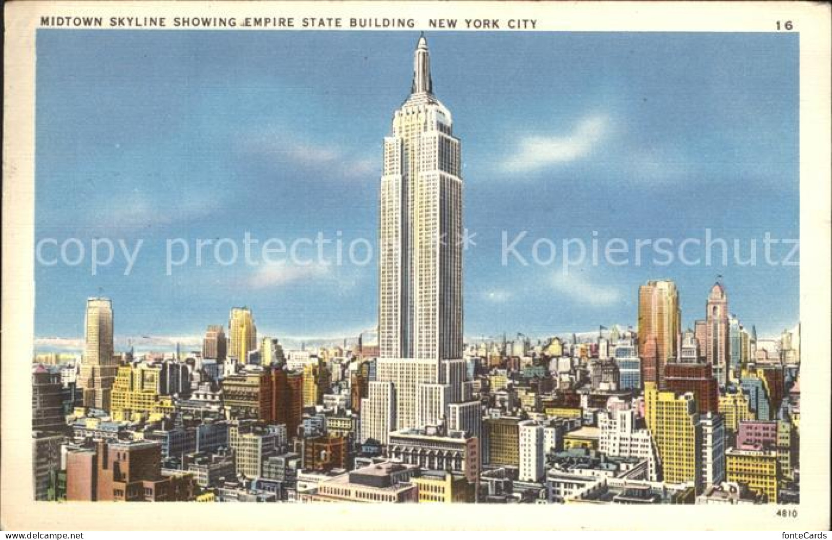 11686238 New_York_City Skyline Empire Stat Building - Sonstige & Ohne Zuordnung