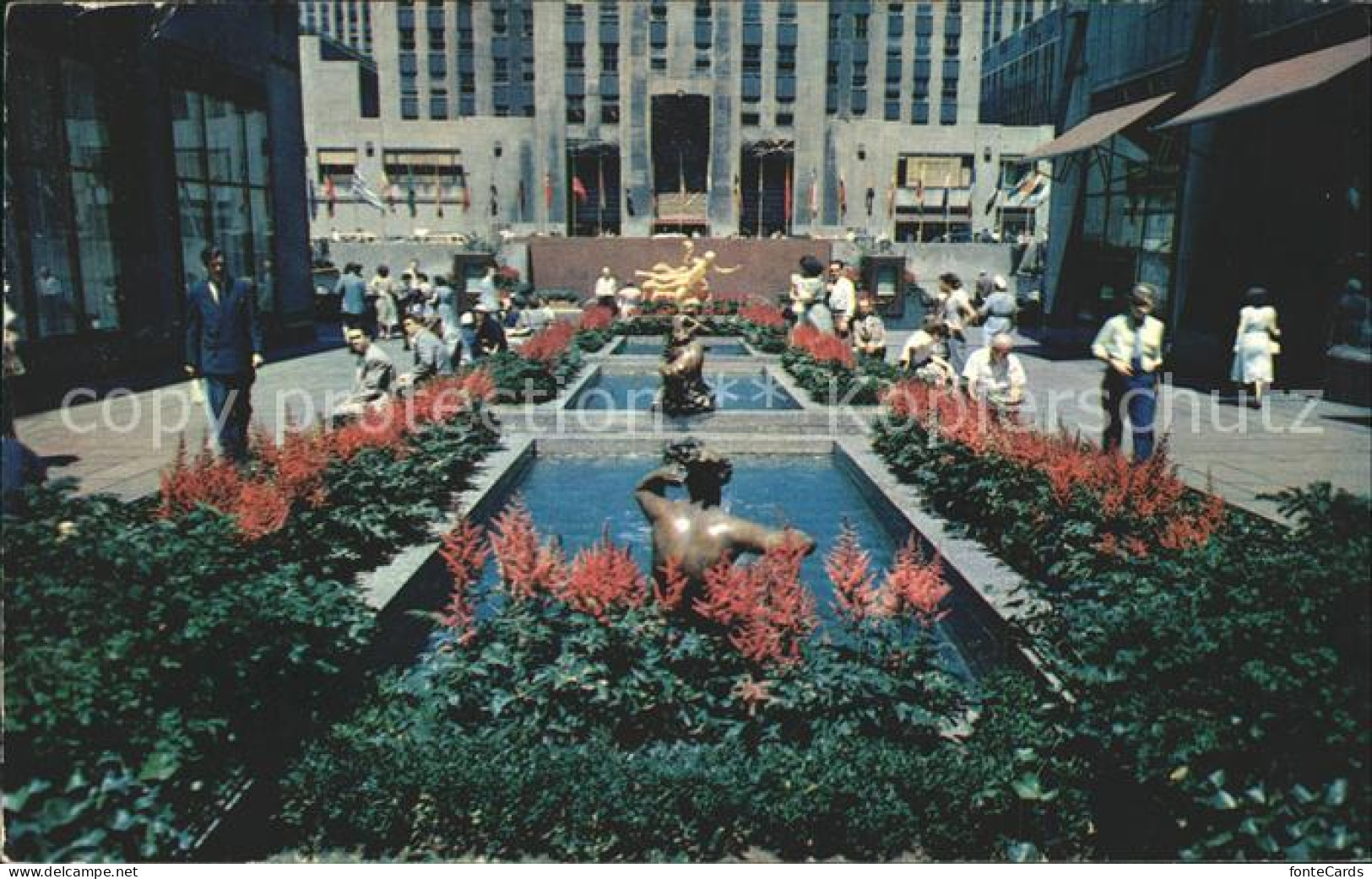 11686208 New_York_City Garden Plaza Of Rockefeller Center  - Sonstige & Ohne Zuordnung